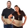 Movibrace Abdominal Belt for Hanging Belly, Weak Abdominal and Lower Back Muscles (Large) view 1