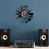 12 Inch Wall Clock Silent Non Ticking Cook Set Wall Clock Knife Fork Spoon Vinyl Record Kitchen Home Decor Quartz Clock view 4