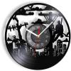 12 Inch Wall Clock Silent Non Ticking Electric Lineman Worker Wall Clock Home Decor Real Vinyl Record Clock Retro Craftsmanship view 1