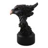 1 Pcs Patriotic American Bald Eagle Bust Bronze Electroplated Resin Figurine With Base view 2