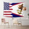 SwpWab America American Samoa Friendship Flag Home Decoration Tapestries Placed In The Living Room Bedroom Keep Full Load view 2