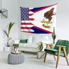 SwpWab America American Samoa Friendship Flag Home Decoration Tapestries Placed In The Living Room Bedroom Keep Full Load view 3