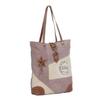 Myra Bag Western Canvas Tote Bag for Women - Cotton Leather Bag Undulate view 2