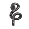 Forged Snake Wall Hook  Handcrafted Iron Coat Hook for Rustic or Medieval Decor view 1