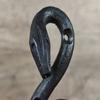 Forged Snake Wall Hook  Handcrafted Iron Coat Hook for Rustic or Medieval Decor view 4