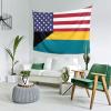 SwpWab America Bahamas Friendship Flag Home Decoration Tapestries Placed In The Living Room Bedroom Keep Full Load view 3