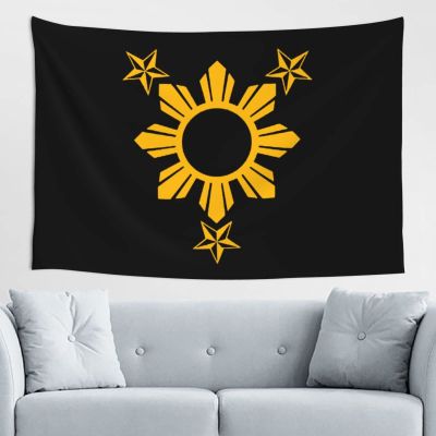 SwpWab Stars And Sun Filipino Philippines Flag Home Decoration Tapestries Placed In The Living Room Bedroom Keep Full Load