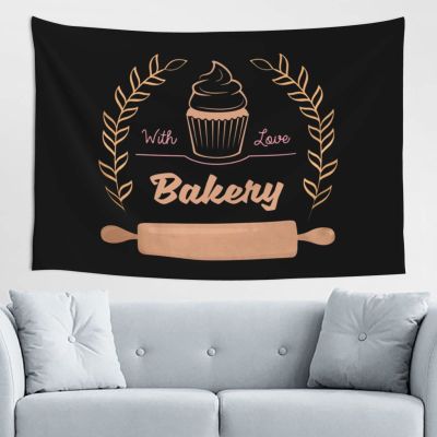 SwpWab Bakery Cupcake Home Decoration Tapestries Placed In The Living Room Bedroom Keep Full Load