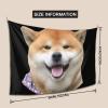 SwpWab Happy Shiba Home Decoration Tapestries Placed In The Living Room Bedroom Keep Full Load view 4