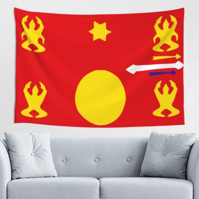 SwpWab Hmong People of Laos Flag Home Decoration Tapestries Placed In The Living Room Bedroom Keep Full Load
