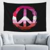 SwpWab Lipstick Lesbian Pride Flag Peace Home Decoration Tapestries Placed In The Living Room Bedroom Keep Full Load view 1