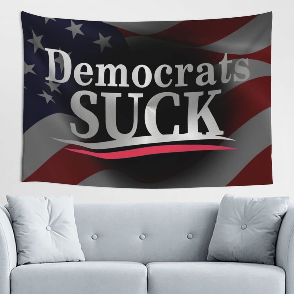 SwpWab Democrats Suck Home Decoration Tapestries Placed In The Living Room Bedroom Keep Full Load