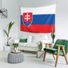 Flag of Slovakia Home Decoration Tapestries Placed In The Living Room Bedroom Keep Full Load view 3