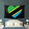 SwpWab Tanzania Flag Home Decoration Tapestries Placed In The Living Room Bedroom Keep Full Load view 4