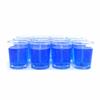 12 Blue Color Unscented Mineral Oil Based Candle Votives up to 25 Hour Each Home, Special Events and Gifts by The Gel Candle Company view 1