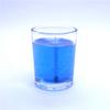 12 Blue Color Unscented Mineral Oil Based Candle Votives up to 25 Hour Each Home, Special Events and Gifts by The Gel Candle Company view 4