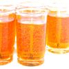 12 Orange Color Unscented Mineral Oil Based Candle Votives up to 25 Hour Each Home, Special Events and Gifts by The Gel Candle Company view 2