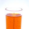 12 Orange Color Unscented Mineral Oil Based Candle Votives up to 25 Hour Each Home, Special Events and Gifts by The Gel Candle Company view 3