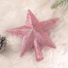 Top Star - Chic Plastic Christmas Tree Toppers for Holiday Decor 7.87 X 7.08 Inches Perfect for Home and Office Decoration view 4