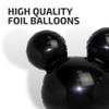 10 PCS Black Bear Head Foil Balloons for Kids 24" Panda Mylar Balloons for 1st Birthday Bear Head for Kids Party Decoration and Birthday Party Supplies view 4