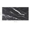 vidaXL - 39.4"x19.7" Black Table Top, Tempered Glass with Marble Design, Perfect for Dining Tables, Coffee Tables and Garden Tables view 2