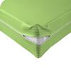 Velosso 1 Piece Striped Zipper Mattress Cover Only King Size 8" Pocket Sold Separately 1000 Thread Count 100% Egyptian Cotton, Sage view 1