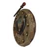 1 Pcs Indian Soaring Eagle And Feathers Warpath Drum And Stick Wall Plaque Figurine view 4