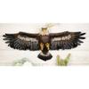 1 Pcs Patriotic American Majestic Bald Eagle With Open Wings Wall Decor Plaque 23" L view 1