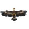 1 Pcs Patriotic American Majestic Bald Eagle With Open Wings Wall Decor Plaque 23" L view 2