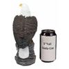1 Pcs Of 9" H Realistic American Pride Majestic Bald Eagle Perching On Cliff Rock Statue view 4