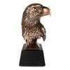 1 Pcs Of 8.25" H Majestic Royal Bald Eagle Stoic Head Bust Taxidermy Figurine With Base view 4