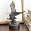 1 Pcs Wings Of Glory Bald Eagle Swooping Over Stormy Ocean Waves Electroplated Statue view 1