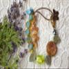 Dragonfly Bracelet Spring Floral Jewelry Easter Gift Leaves Bracelet Bead Bracelet Bridesmaid Jewelry Woodland Boho Bohemian Bracelet Bride view 2