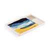 Demdaco + ArtLifting Original Art Weekend Vibes Abstract Stoneware Small Tray view 2