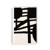 Demdaco + ArtLifting Original Art Bold Black and White Stoneware Small Tray view 1