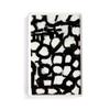 Demdaco + ArtLifting Original Art Off-White and Black Stoneware Small Tray view 1