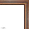 Poster Palooza 5x8 Inch Traditional Walnut Complete Wood Picture Frame with UV Acrylic Plexiglass, Foam Board Backing & Hardware Included - 5x8 Inch Frame view 2
