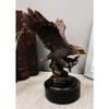 1 Pcs Of 6.5" H Wings Of Glory Patriotic Bald Eagle Swooping On Prey Figurine With Base view 1