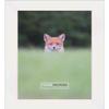 11x14 Contemporary White Complete Wood Picture Frame with UV Acrylic Plexiglass, Foam Board Backing & Hardware Included view 3