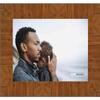 Poster Palooza 12x22 Contemporary Honey Pecan Complete Wood Picture Frame with UV Acrylic Plexiglass, Foam Board Backing & Hardware Included view 3