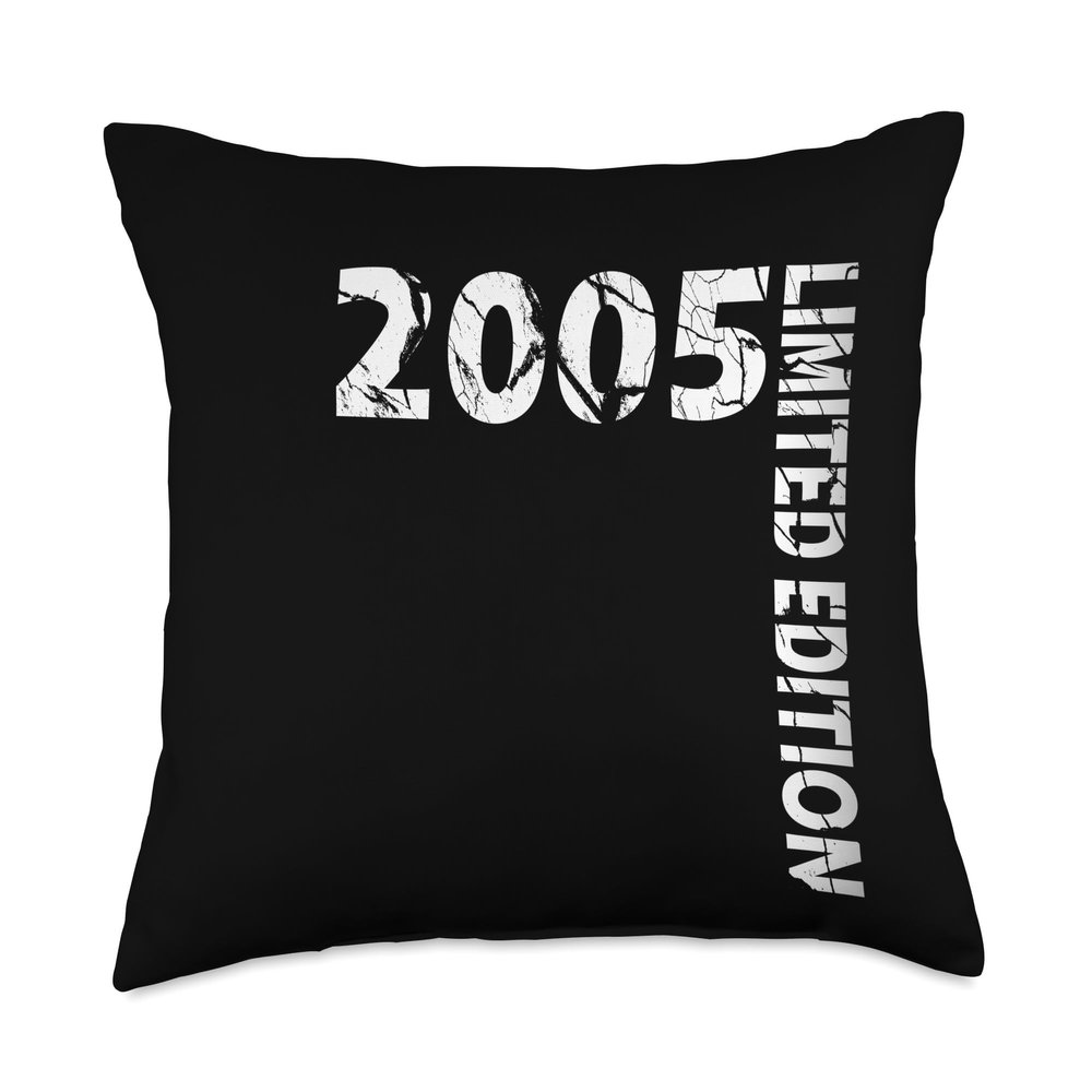 21 Years Old boy Limited Edition 21th Birthday present Girl Throw Pillow