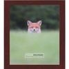Poster Palooza 18x24 Traditional Mahogany Complete Wood Picture Frame with UV Acrylic Plexiglass, Foam Board Backing & Hardware Included view 1
