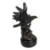 1 Pcs Wings Of Glory Bald Eagle Swooping Over Water Bronzed Resin Figurine With Base view 4