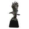 1 Pcs King Of The Skies Majestic Electroplated Silver American Bald Eagle Figurine view 4