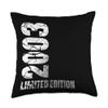 20 Years Old men Limited Edition 20th Birthday Gift women Throw Pillow view 1