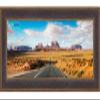 Poster Palooza 10x24 Traditional Antique Gold Complete Wood Picture Frame with UV Acrylic Plexiglass, Foam Board Backing & Hardware Included view 4