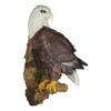 1 Pcs Large Mountain Grand Bald Eagle Perching On Tree Branch Wall Decor Plaque 17.5" H view 2