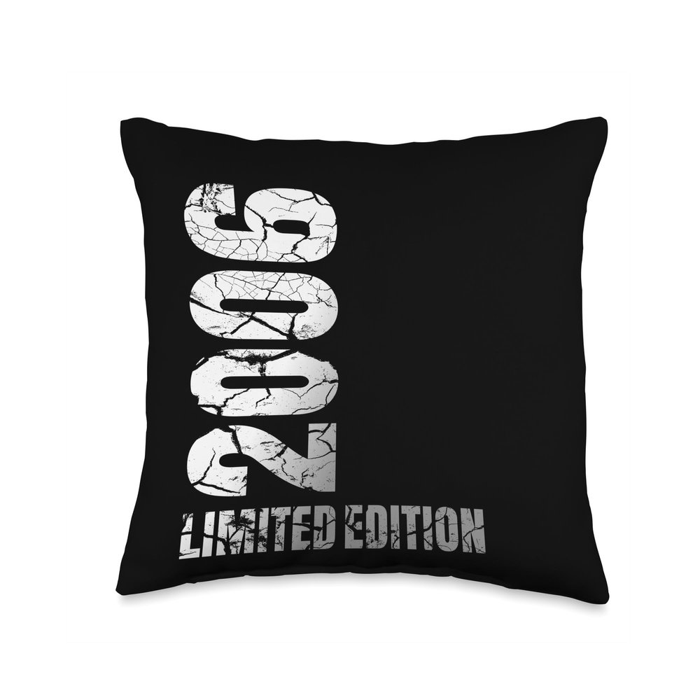 20 Years Old boy Limited Edition 20th Birthday present girl Throw Pillow