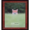 Poster Palooza 5x8 Inch Traditional Mahogany Complete Wood Picture Frame with UV Acrylic Plexiglass, Foam Board Backing & Hardware Included - 5x8 Inch Frame view 1