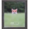 Poster Palooza 8.5x11 Frame (Letter Size) Contemporary Pewter Complete Wood Picture or Document Frame with UV Acrylic Plexiglass, Foam Board Backing & Hardware Included view 1